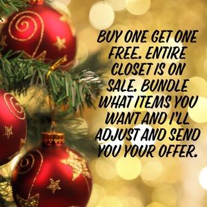 CLOSET CLEANOUT SALE